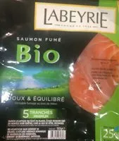 Mängden socker i Saumon fumé bio