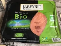 Mängden socker i Saumon fumé bio