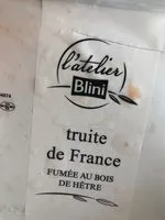Mängden socker i Truite de france fumee