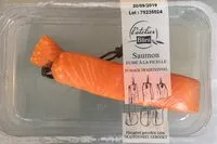 Mängden socker i Saumon fumé à la ficelle, fumage traditionnel