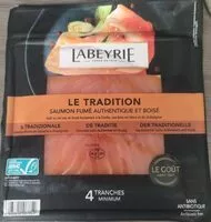 Mängden socker i Saumon fumé authentique et boisé