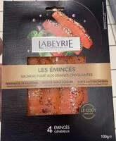 Mängden socker i Saumon fumé aux graines croquantes