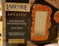 Mängden socker i Mini émincés de saumon fumé