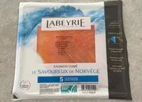 Mängden socker i Saumon fumé de Norvège