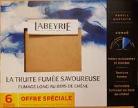 Mängden socker i La Truite fumée savoureuse filage long au bois de chêne