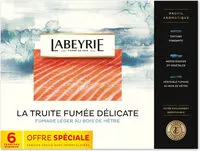 Mängden socker i TRUITE DE MER FUMAGE LÉGER AU BOIS DE HÊTRE