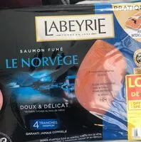 Mängden socker i Saumon fumé - le Norvège