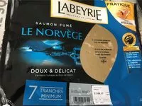 Mängden socker i Saumon Fumé- Le Norvège