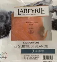 Mängden socker i Saumon fume islande