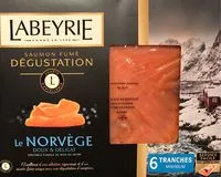 Mängden socker i Saumon Fumé Norvège