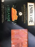 Mängden socker i Saumon fumé L'Irlande Labeyrie