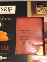 Mängden socker i Saumon fumé Degustation l'Ecosse