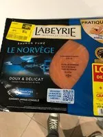 Mängden socker i Saumon fumé le Norvège