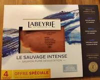 Mängden socker i Saumon fumé le sauvage intense