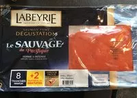 Mängden socker i Saumon fume le sauvage du Pacifique