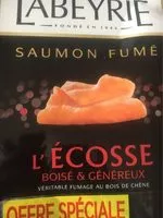 Mängden socker i Saumon fumé L'écosse