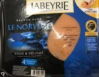 Mängden socker i Saumon fumé le Norvège