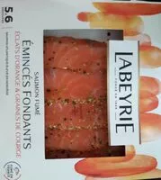 Mängden socker i Émincés fondants Saumon Fumé Norvège huile orange