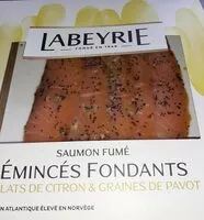 Mängden socker i Émincés saumon atlantique Norvège huile graines