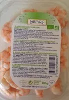 Mängden socker i Crevettes bio décortiquées cuites