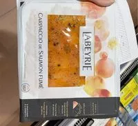 Mängden socker i Carpaccio de saumon fumé