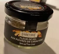 Mängden socker i Fleur de sel aux poivres de caractere