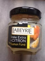 Mängden socker i Gelee extra de citron (special saumon fume)