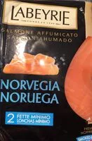Mängden socker i Labeyrie Räucherlachs