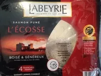 Mängden socker i Saumon fumé L'Écosse