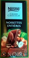 Mängden socker i Grand Chocolat Noir Noisettes entières