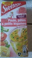 Mängden socker i Sveltesse Poule, pâtes & petits légumes