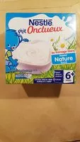 Mängden socker i NESTLE P'TIT ONCTUEUX Fromag Blanc Saveur Natur Sucré-4x100gDès6mois