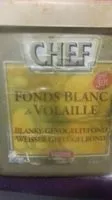 Mängden socker i Fond blanc de volaille