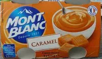 Mängden socker i MONT BLANC Crème dessert Coupelles Caramel 4x125g