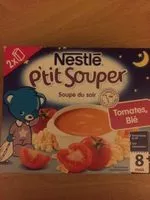Mängden socker i 250G P'tite Soupe Tomate Ble Nestle
