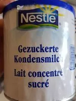 Mängden socker i Lait Concentré Sucré Nestlé 1 KG, 1 Boîte