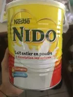 Mängden socker i Nido - Lait entier en Poudre