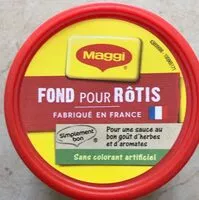 Mängden socker i Fond pour rôtis