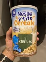 Mängden socker i NESTLE P'TITE CEREALE 5 Céréales - Boîte 400g - Dès 6 mois