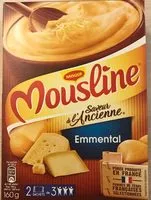 Mängden socker i MOUSLINE purée à l'emmental