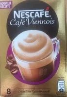 Mängden socker i NESCAFE Café Viennois, Café soluble, Boîte de 8 sticks (18g chacun)