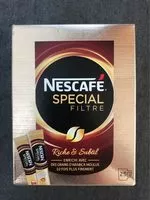 Mängden socker i NESCAFÉ SPECIAL FILTRE L'Original, Café Soluble, Boite de 25 Sticks
