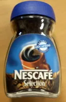 Mängden socker i Nescafé sélection décaféiné