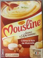 Mängden socker i MOUSLINE Purée Crème Muscade 500g (4x125g)