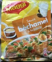 Mängden socker i Béchamel à la crème