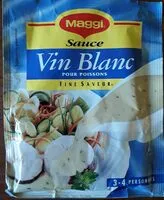 Mängden socker i Sauce vin blanc pour poisson