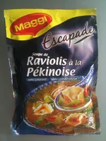 Mängden socker i Soupe de Raviolis à la Pékinoise