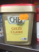 Mängden socker i 1KG Gelee Claire 20L Chef