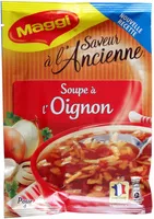 Mängden socker i Soupe à l'oignon Saveur à l'ancienne