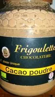 Mängden socker i Cacao poudre